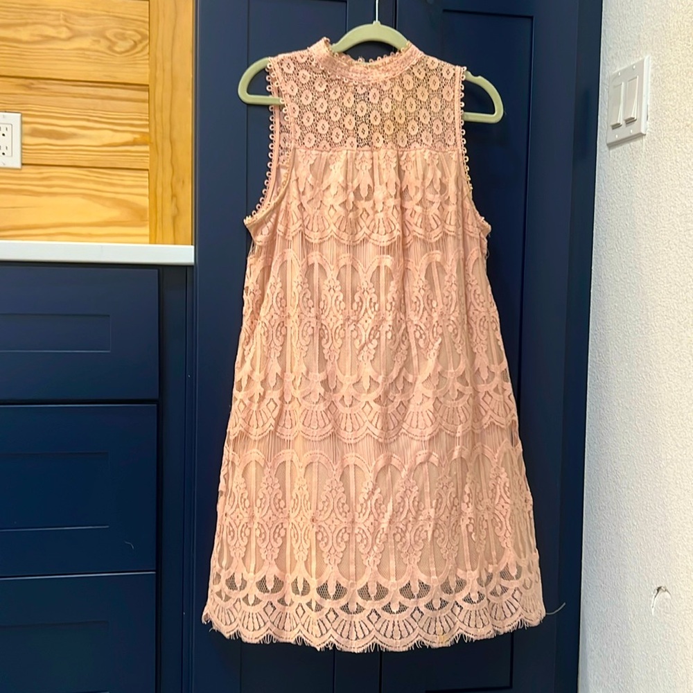 Lace Smock Dress